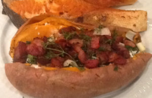 Sweet potato Ala Greek-Litsa!
